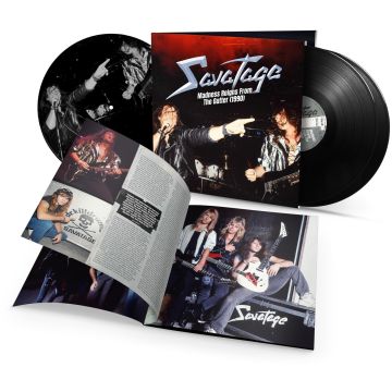 SAVATAGE - MADNESS REIGNS FROM THE GUTTER (1990) (ETCHED SIDE F/180G)