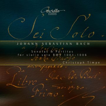 BACH,J.S. / TIMPE - SONATAS & PARTITAS FOR VIOLIN SOLO, BWV
