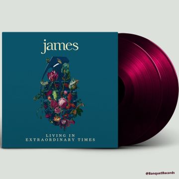 JAMES Living In Extraordinary Times (limited coloured 180g vinyl)