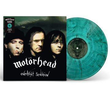 MOTORHEAD - OVERNIGHT SENSATION (GREEN SMOKE VINYL)