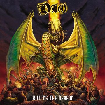 DIO - KILLING THE DRAGON (RED & ORANGE SWIRL VINYL)