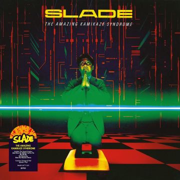 SLADE - AMAZING KAMIKAZE SYNDROME (RED & TRANSPARENT ORANGE SPLATTER VINY