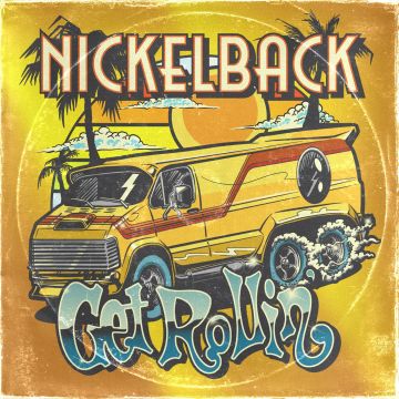 NICKELBACK - GET ROLLIN (TRANSPARENT ORANGE VINYL)