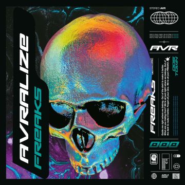 AVRALIZE - FREAKS (TRANSPARENT VIOLET/WHITE MARBLED VINYL)
