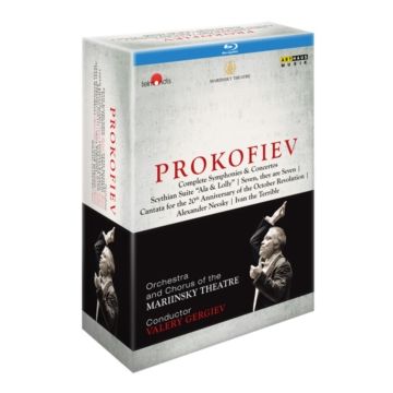 GERGIEV,VALERY; ORCHESTRA & CHORUS OF THE MARIINSKY THEATRE - PROKOFIEV: COMPLETE SYMPHONIES & CONCERTOS (PCM STEREO, DTS-HD MA