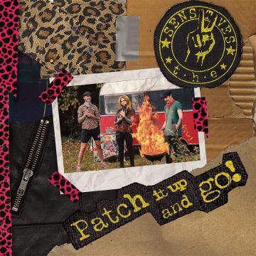 SENSITIVES - PATCH IT UP & GO (YELLOW/BLACK MARBLE VINYL)