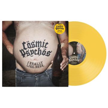 COSMIC PSYCHOS - I REALLY LIKE BEER (PALE ALE YELLOW VINYL)