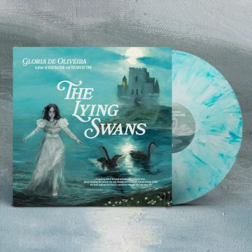 GLORIA DE OLIVEIRA - LYING SWANS (WHITE-BLUE MARBLED VINYL/140G)