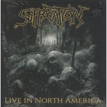 SUFFOCATION - LIVE IN NORTH AMERICA (GOLD & BLACK SPLATTER VINYL)
