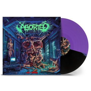 ABORTED - VAULT OF HORRORS (PURPLE BLACK SPLIT VINYL)