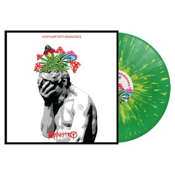 MINISTRY - HOPIUMFORTHEMASSES (GREEN & YELLOW SPLATTER VINYL)