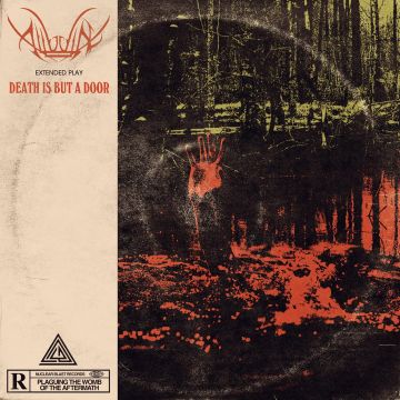ALLUVIAL - DEATH IS BUT A DOOR (BLACK & RED SWIRL VINYL)