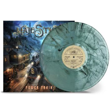 MAJESTICA - POWER TRAIN (TRANS TURQUOISE & BLACK SMOKE VINYL)