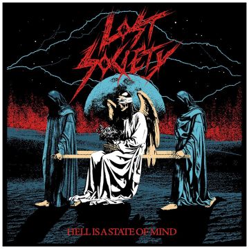LOST SOCIETY - HELL IS A STATE OF MIND (TRANSPARENT RED VINYL)