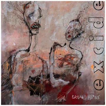 EXCIDE - BASTARD HYMNS (PINK RED MARBLED VINYL)