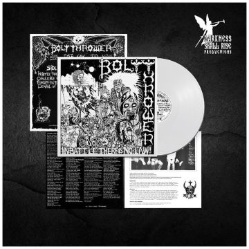 BOLT THROWER - IN BATTLE THERE'S NO LAW! (WHITE VINYL)