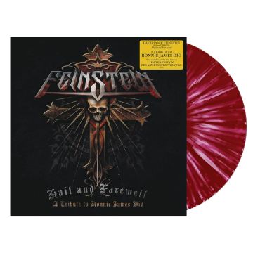 DAVID ROCK FEINSTEIN - HAIL & FAREWELL (RED/BLACK SPLATTER VINYL)
