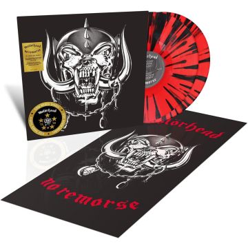 MOTORHEAD - NO REMORSE (50TH ANNIVERSARY) (RED/BLACK SPLATTER VINYL)