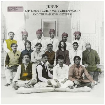 BEN-TZUR,SHYE & JONNY GREENWOOD & THE RAJASTHAN EXPRESS - JUNJUN (YELLOW/ORANGE MARBLE VINYL)