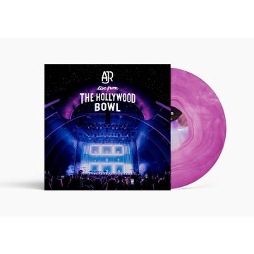 AJR - LIVE FROM THE HOLLYWOOD BOWL (TRANSLUCENT GALAXY PINK/WHITE VINYL