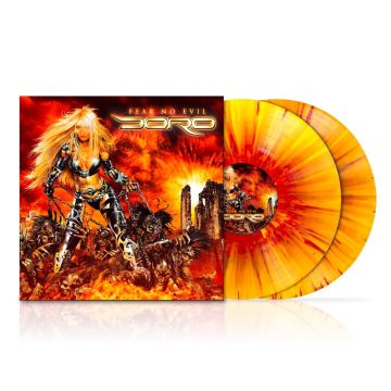 DORO - FEAR NO EVIL (RED/YELLOW VINYL/DELXUE)