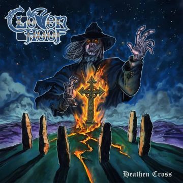 CLOVEN HOOF - HEATHEN CROSS (ROYAL BLUE WHITE VINYL)