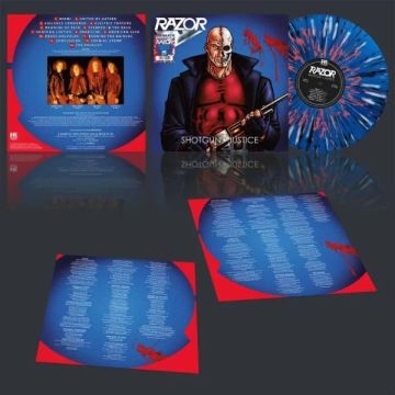 RAZOR - SHOTGUN JUSTICE (MULTI-SPLATTER VINYL)