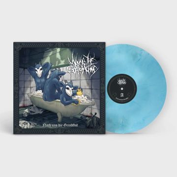 MILKING THE GOATMACHINE - NACH UNS DIE GRINDFLUT (BATHTUB BLUE VINYL)
