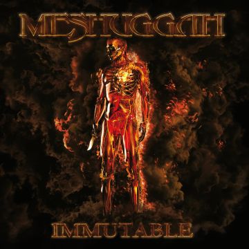MESHUGGAH - IMMUTABLE (ORANGE W/CIRCLE BLACK VINYL)