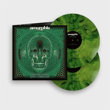 AMORPHIS - QUEEN OF TIME (LIVE AT TAVASTIA 2021) (GREEN BLACKDUST VINYL)