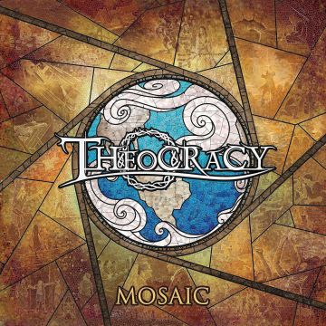 THEOCRACY - MOSAIC (CRYSTAL CLEAR/BLACK MELT VINYL)