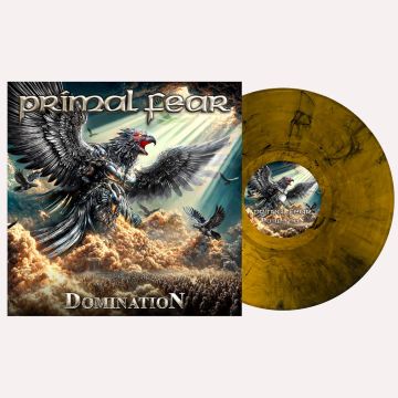 PRIMAL FEAR - DOMINATION (AMBER WAVE MARBLED VINYL)