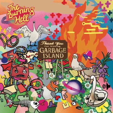 BURNING HELL - GARBAGE ISLAND (RANDOM COLOR ECO-MIX VINYL)