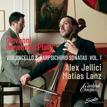 PLATTI / LANZ / JELLICI - VIOLONCELLO & HARPSICHORD SONATAS, VOL. 1