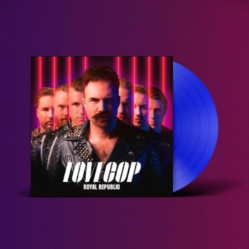 ROYAL REPUBLIC - LOVECOP (TRANSPARENT BLUE VINYL)