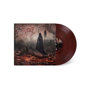 FRANTIC AMBER - DEATH BECOMES HER (BLOODRED MARBLED VINYL)