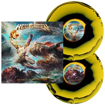 HELLOWEEN - GIANTS & MONSTERS (GIANT BLACK YELLOW VINYL)