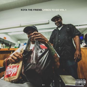 KOTA THE FRIEND - LYRICS TO GO: VOL. 1 (ORANGE/BLACK SPLATTERED 10INCH)