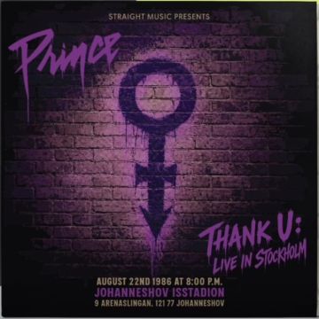 PRINCE - THANKU - LIVE IN STOCKHOLM 1986