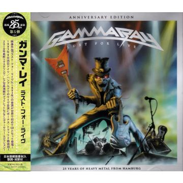 GAMMA RAY - LAST FOR LIVE (25TH ANNIV. EDITION) (W/BOOKLET/REMASTERED)