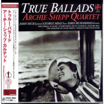 Archie Shepp Quartet - True Ballads (JAPAN CD)