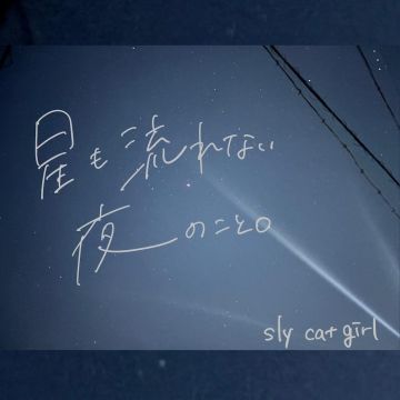 SLY CAT GIRL - HOSHI MO NAGARENAI YORU NO KOTO.
