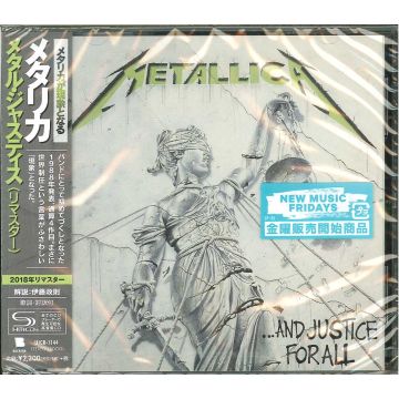 METALLICA - AND JUSTICE FOR ALL (REMASTERED/SHM-CD/REMASTER)
