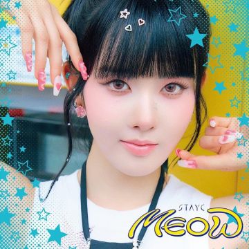 STAYC - MEOW/CHEEKY ICE THANG (JAPANESE VERSION/LIMITED EDITION SOLO SIEU
