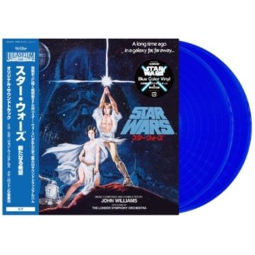 JOHN WILLIAMS Star Wars: A New Hope (BLUE JAPAN 2xLP)