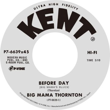 BIG MAMA THONRTON - BEFORE DAY (BIG MAMAS BLUES)