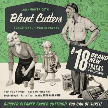 LAWNMOVER DETH - BLUNT CUTTERS (TRANSPARENT GREEN VINYL)