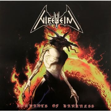 NIFELHEIM - SERVANTS OF DARKNESS (ORANGE/RED SWIRL VINYL)