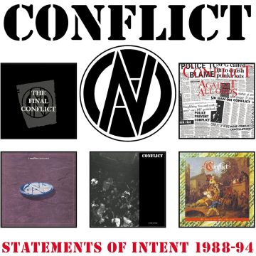 CONFLICT - STATEMENTS OF INTENT 1988-94 (5CD CLAMSHELL BOX)