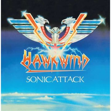 HAWKWIND - SONIC ATTACK (40TH ANNIVERSARY/BLUE VINYL/7 INCH)